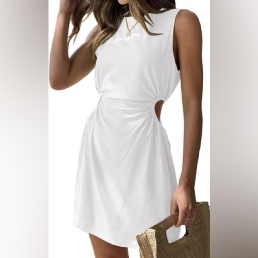 Lillusory Cut Out Mini Dress